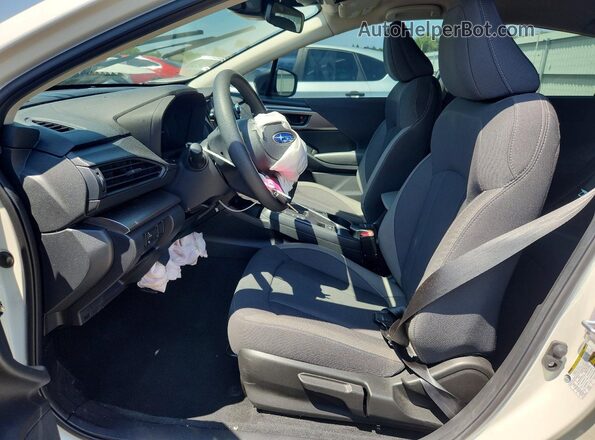 JF1GUABC4S8200972 2025 SUBARU IMPREZA Белый Вид салона спереди