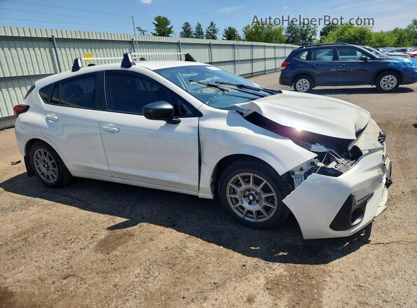 JF1GUABC4S8200972 2025 SUBARU IMPREZA Белый Передняя правая четверть