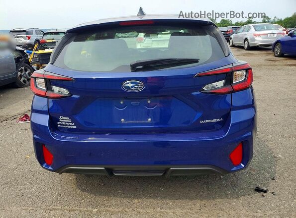 JF1GUABC5R8863462 2024 SUBARU IMPREZA Blue Rear view