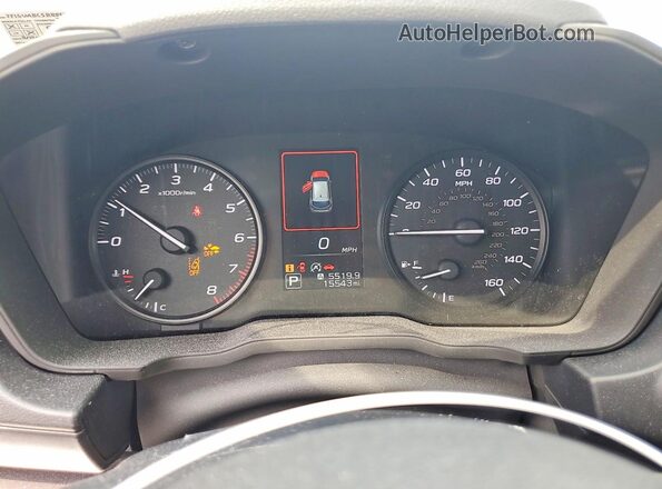 JF1GUABC5R8863462 2024 SUBARU IMPREZA Blue Instrument cluster view