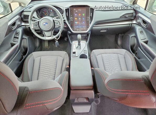 JF1GUAFC2S8303866 2025 SUBARU IMPREZA Silver Առջևի վահանակի տեսք