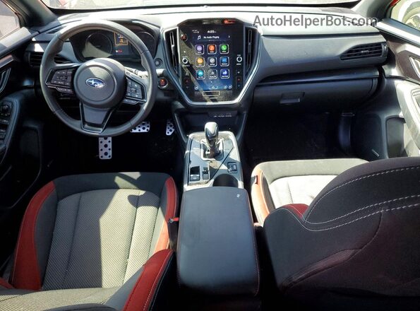 JF1GUHJC1R8901571 2024 SUBARU IMPREZA Red Вид панелі приладів