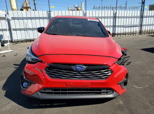 JF1GUHJC1R8901571 2024 SUBARU IMPREZA Red Вид спереду