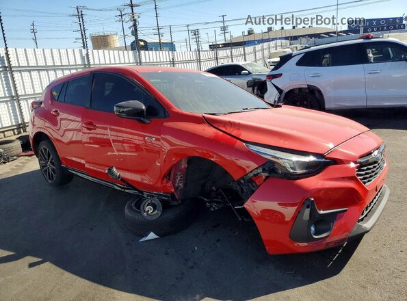 JF1GUHJC1R8901571 2024 SUBARU IMPREZA Red Передня права чверть