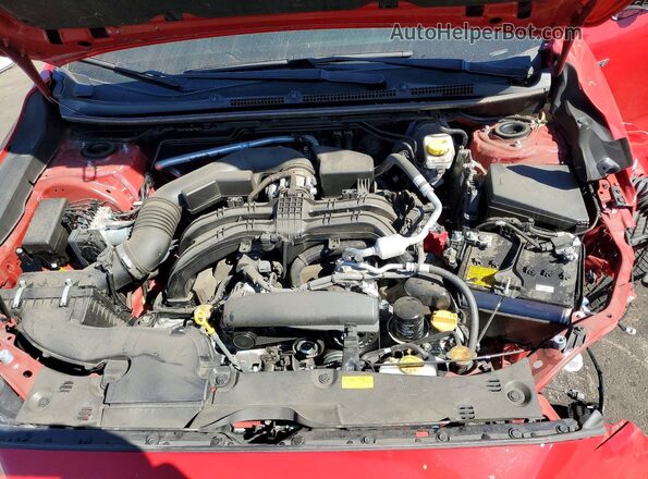 JF1GUHJC1R8901571 2024 SUBARU IMPREZA Red Вид задньої частини салону