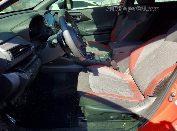 JF1GUHJC1R8901571 2024 SUBARU IMPREZA Red Вид салону спереду