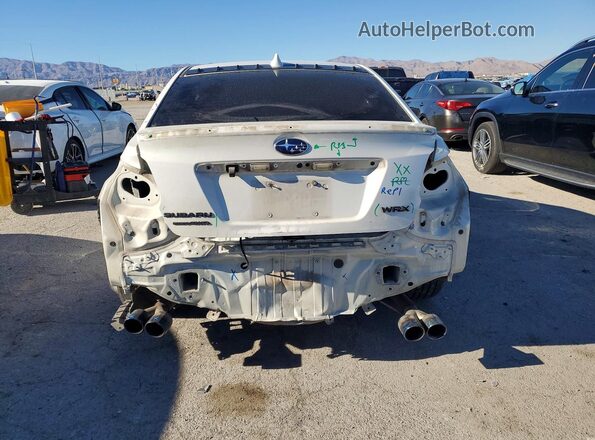 JF1VA1B66G9822243 2016 SUBARU WRX Белый Вид сзади