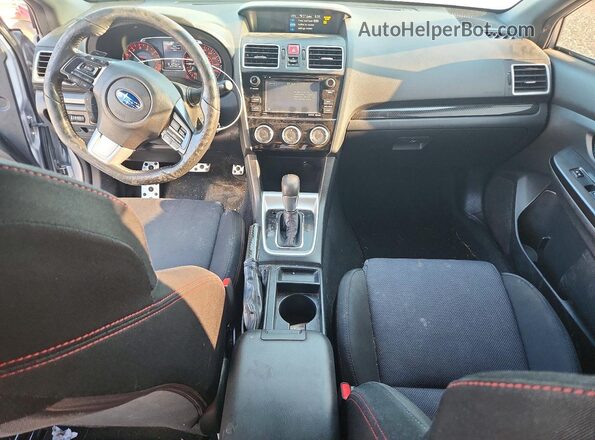 JF1VA1E68H8813739 2017 SUBARU WRX Silver Вид панелі приладів