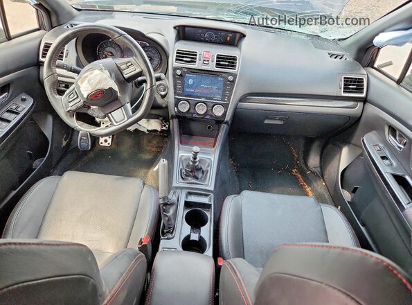 JF1VA1F65J9801367 2018 SUBARU WRX Black Вид панелі приладів