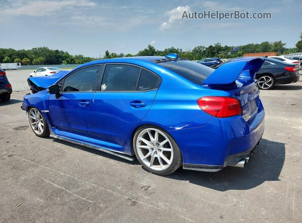 JF1VA2M67G9800934 2016 SUBARU WRX Blue Հետևի ձախ