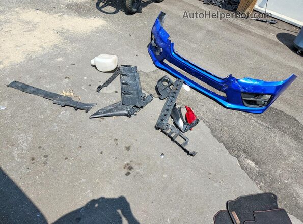 JF1VA2M67G9800934 2016 SUBARU WRX Blue Շարժիչի բաժամունքի տեսք