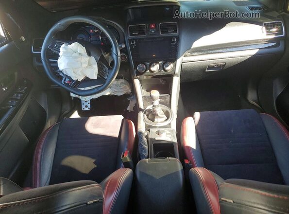 JF1VA2S60M9820215 2021 SUBARU WRX Black Widok deski rozdzielczej