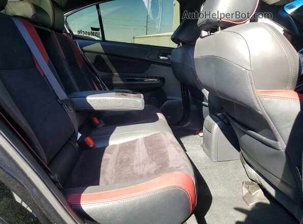 JF1VA2S60M9820215 2021 SUBARU WRX Black Widok tylnych siedzeń