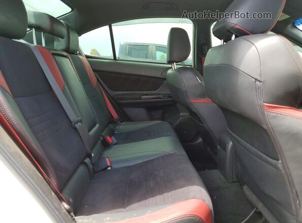JF1VA2S67M9821698 2021 SUBARU WRX White Widok tylnych siedzeń