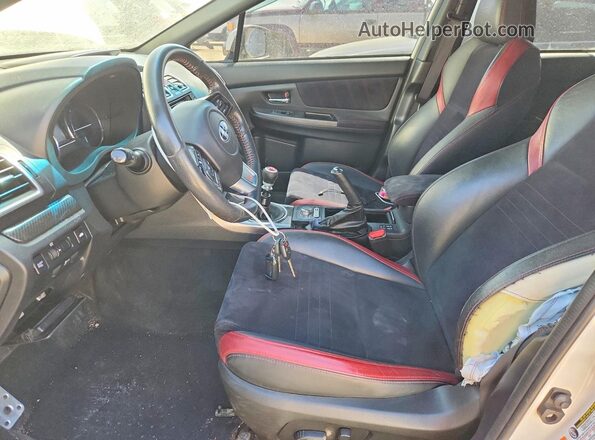 JF1VA2T65G9812369 2016 SUBARU WRX White Vista interior delantera
