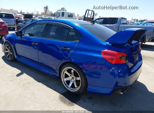 JF1VA2V64G9817074 2016 SUBARU WRX STI Синий Задняя левая четверть