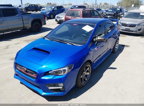 JF1VA2V64G9817074 2016 SUBARU WRX STI Синий Вид спереди