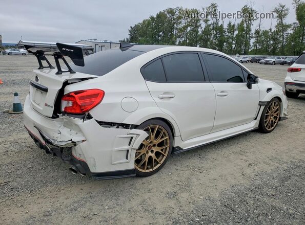 JF1VA2Z68K9828629 2019 SUBARU WRX Белый Задняя правая четверть