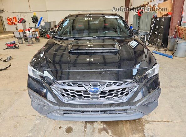 JF1VBAN60N8015535 2022 SUBARU WRX Black Widok z przodu