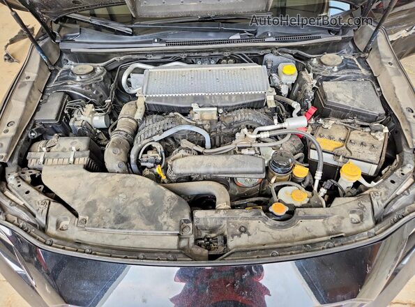 JF1VBAN60N8015535 2022 SUBARU WRX Black Widok wnętrza z tyłu