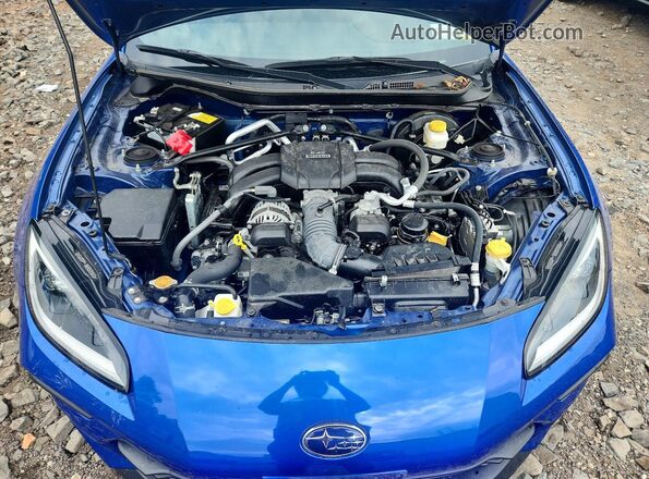 JF1ZDBF18P8703421 2023 SUBARU BRZ Blue Rear interior view