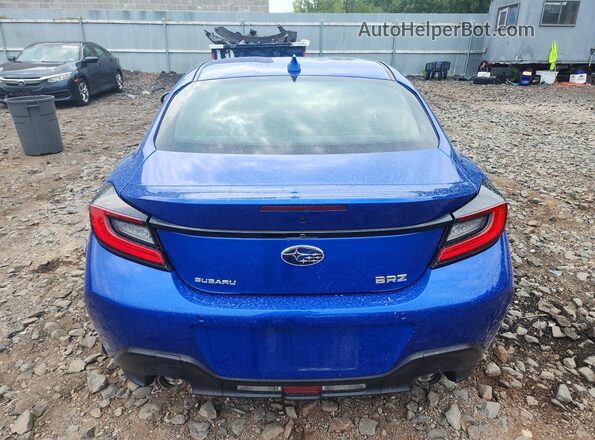 JF1ZDBF18P8703421 2023 SUBARU BRZ Blue Rear view