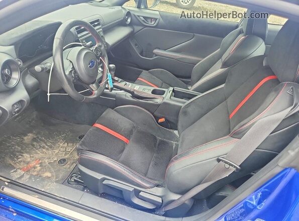 JF1ZDBF18P8703421 2023 SUBARU BRZ Blue Front interior view