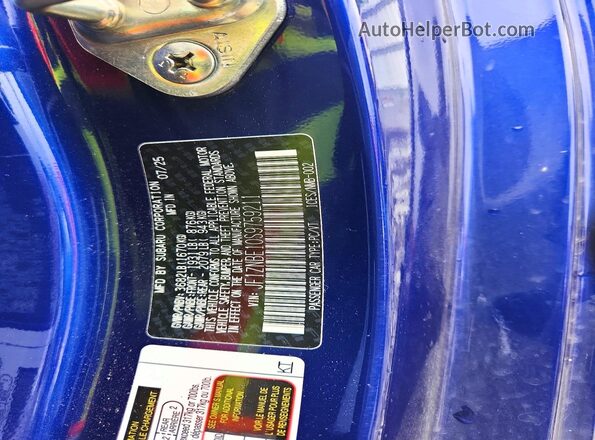 JF1ZNBE10S9759211 2025 TOYOTA GR86 Blue Widok komory silnika