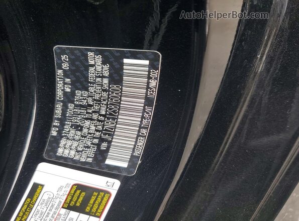 JF1ZNBE12S8760608 2025 TOYOTA GR86 Черный Вид подкапотного пространства