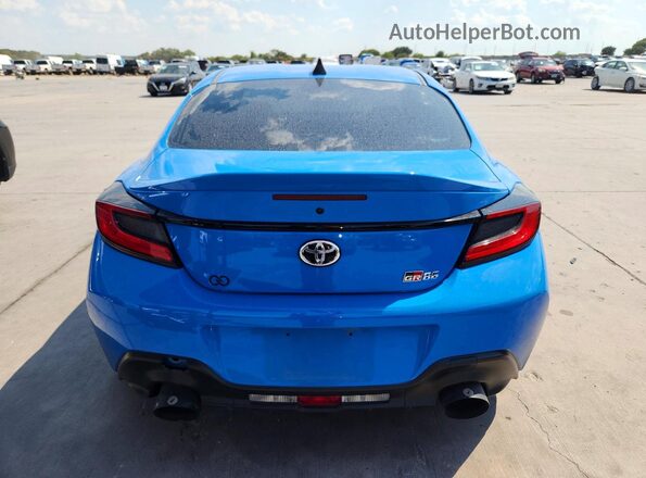 JF1ZNBE18P9754667 2023 TOYOTA GR Blue Widok z tyłu