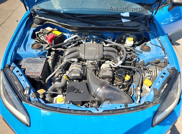 JF1ZNBE18P9754667 2023 TOYOTA GR Blue Widok wnętrza z tyłu