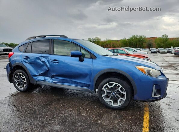 JF2GPABC0G9202738 2016 SUBARU CROSSTREK Blue წინა მარჯვენა