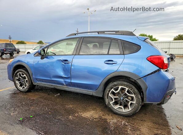 JF2GPABC0G9202738 2016 SUBARU CROSSTREK Blue უკანა მარცხენა