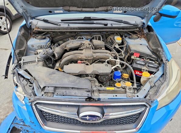 JF2GPABC1G8311666 2016 SUBARU CROSSTREK Blue უკანა სალონის ხედი