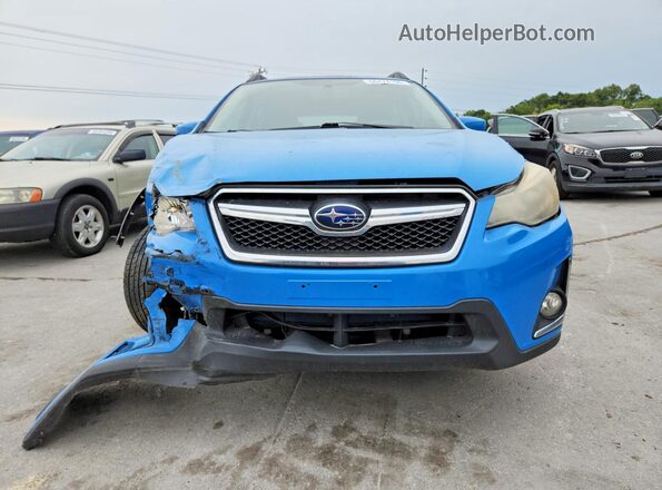JF2GPABC1G8311666 2016 SUBARU CROSSTREK Blue წინა ხედი