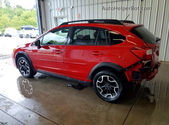 JF2GPABC2G8290407 2016 SUBARU CROSSTREK Red Tył lewy