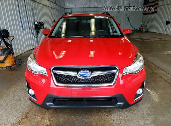 JF2GPABC2G8290407 2016 SUBARU CROSSTREK Red Widok z przodu