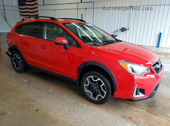 JF2GPABC2G8290407 2016 SUBARU CROSSTREK Red Przód prawy