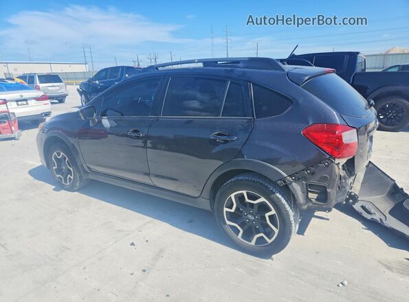 JF2GPABC3H8209965 2017 SUBARU CROSSTREK Black Tył lewy