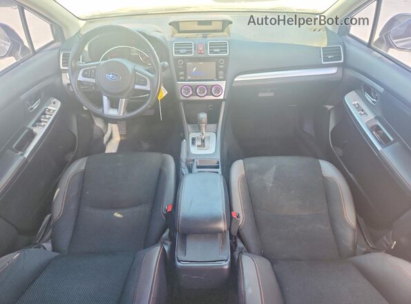 JF2GPABC3H8209965 2017 SUBARU CROSSTREK Black Widok deski rozdzielczej