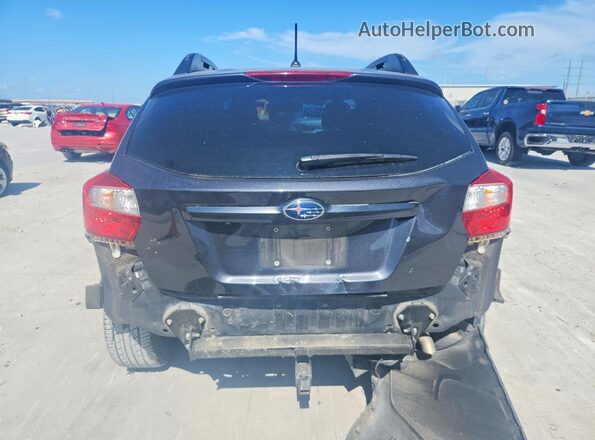 JF2GPABC3H8209965 2017 SUBARU CROSSTREK Black Widok z tyłu