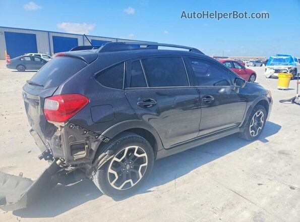 JF2GPABC3H8209965 2017 SUBARU CROSSTREK Black Tył prawy