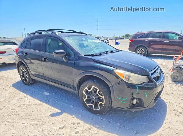 JF2GPABC7G8312515 2016 SUBARU CROSSTREK Black Przód prawy