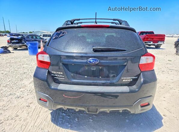JF2GPABC7G8312515 2016 SUBARU CROSSTREK Black Widok z tyłu