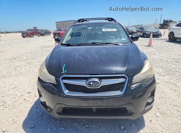 JF2GPABC7G8312515 2016 SUBARU CROSSTREK Black Widok z przodu