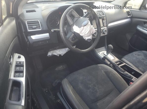 JF2GPABC8H8224428 2017 SUBARU CROSSTREK Black წინა პანელის ხედი