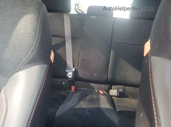 JF2GPABC8H8224428 2017 SUBARU CROSSTREK Black უკანა სავარძლების ხედი