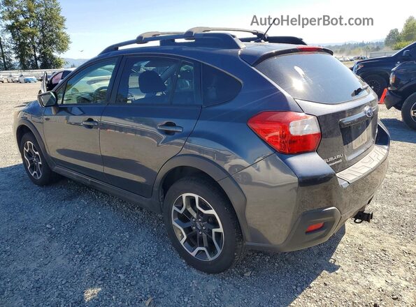 JF2GPABC8HH258191 2017 SUBARU CROSSTREK Серый Задняя левая четверть