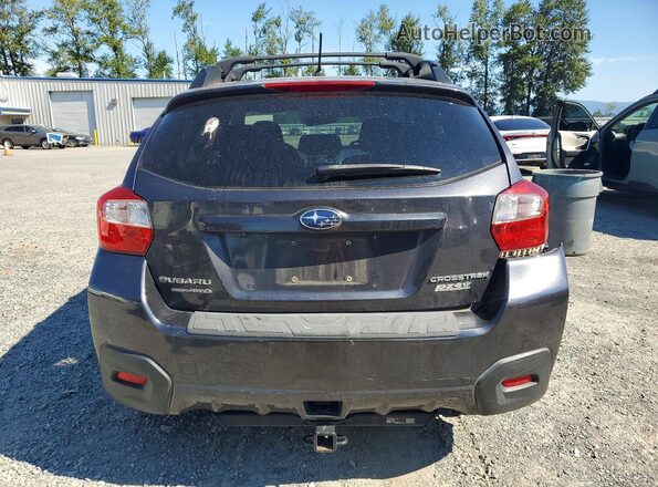 JF2GPABC8HH258191 2017 SUBARU CROSSTREK Серый Вид сзади