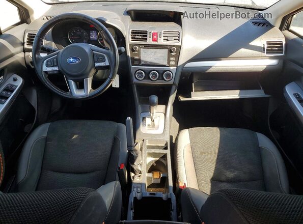 JF2GPABC8HH258191 2017 SUBARU CROSSTREK Серый Вид панели приборов